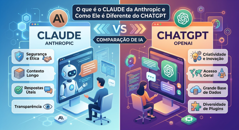 O que é o Claude da Anthropic e Como Ele é Diferente do ChatGPT